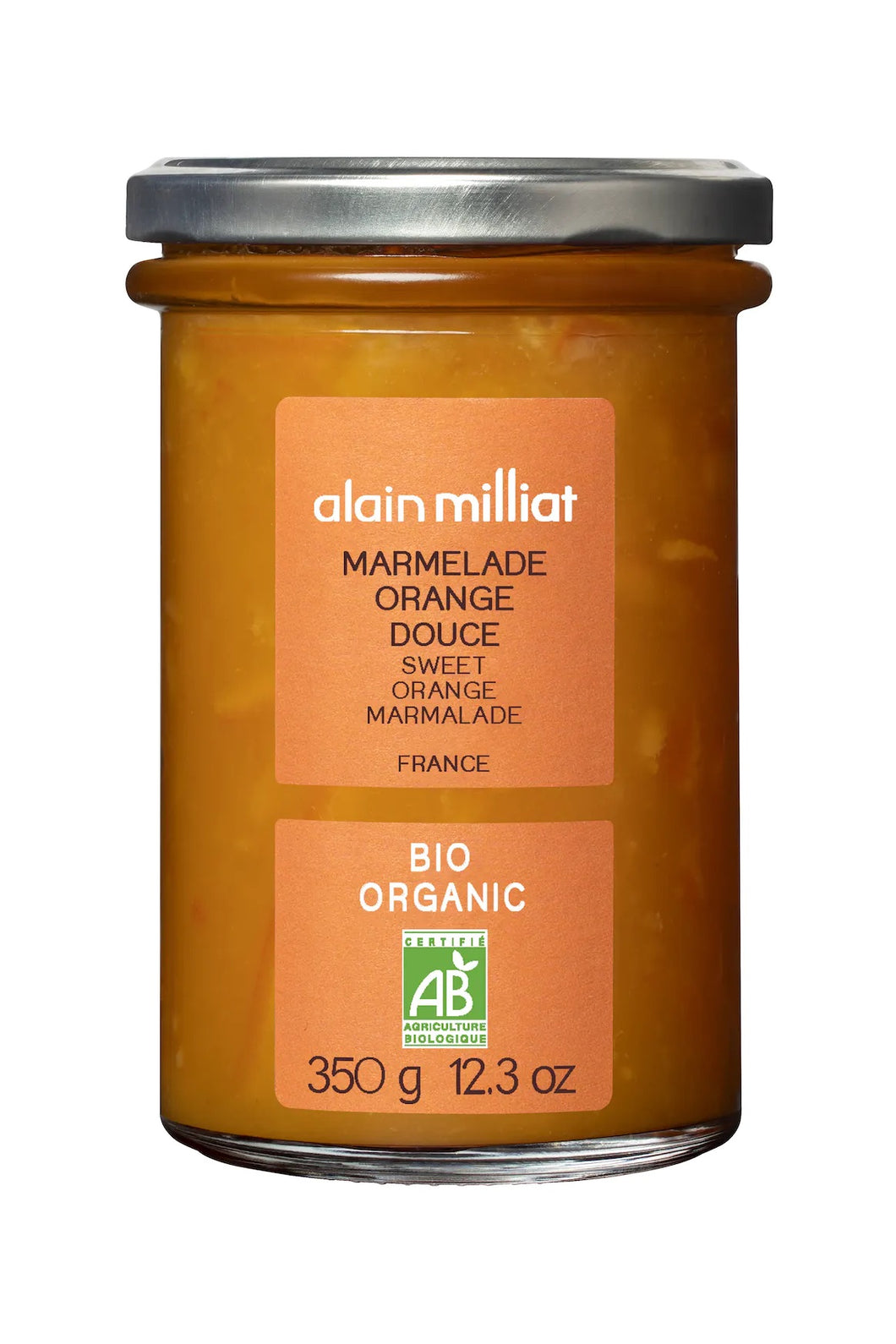 Alain Milliat Marmelade d'Orange Douce, 350g