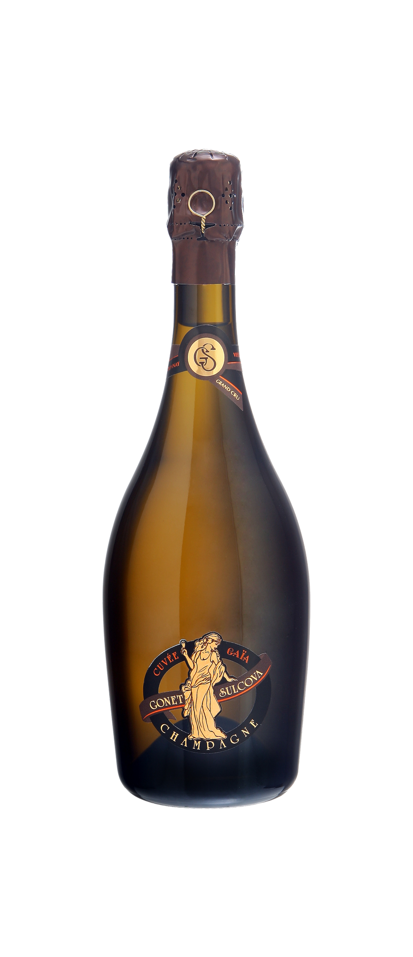 Champagne Gonet Sulcova, Gaïa, Extra-Brut, 75 cl