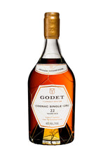 Charger l&#39;image dans la galerie, Cognac Godet Cognac Grande Champagne 22 ans 40%, 70 cl