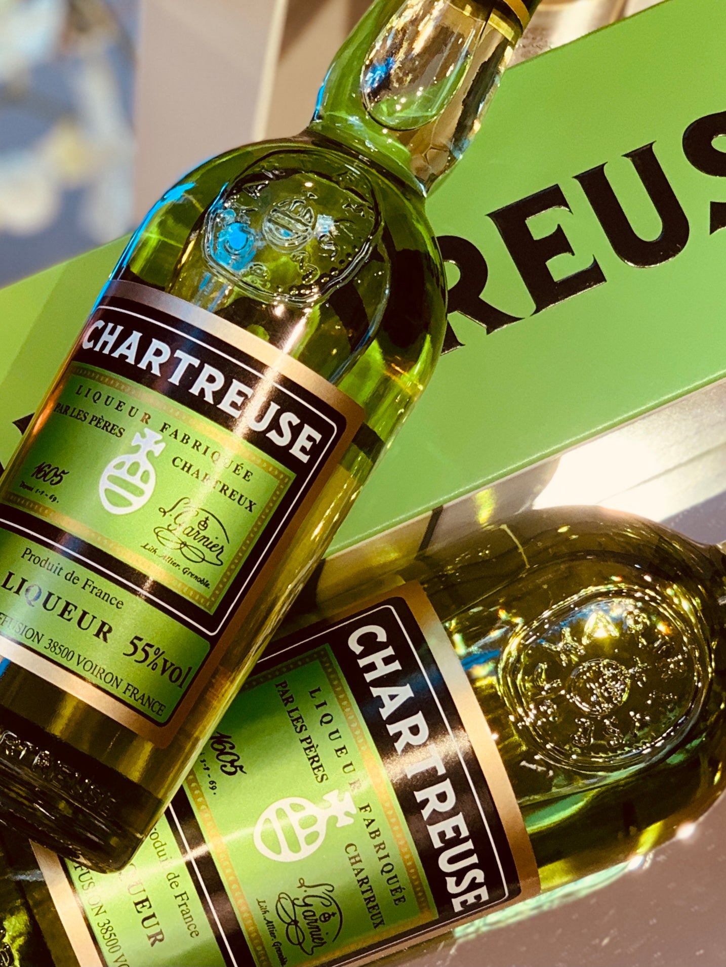 Chartreuse Verte 55% vol., 70 cl –