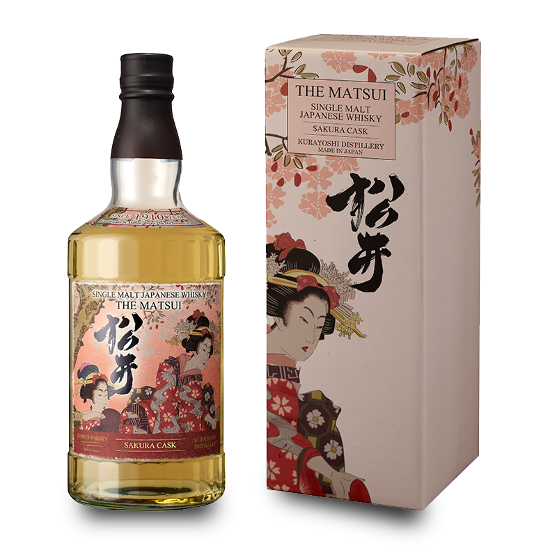 The Matsui Sakura Cask Single Malt Whisky Japon 48%, 70 cl