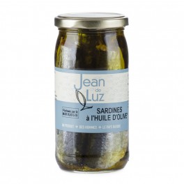 Sardines à l'huile d'olive bio, 320 gr